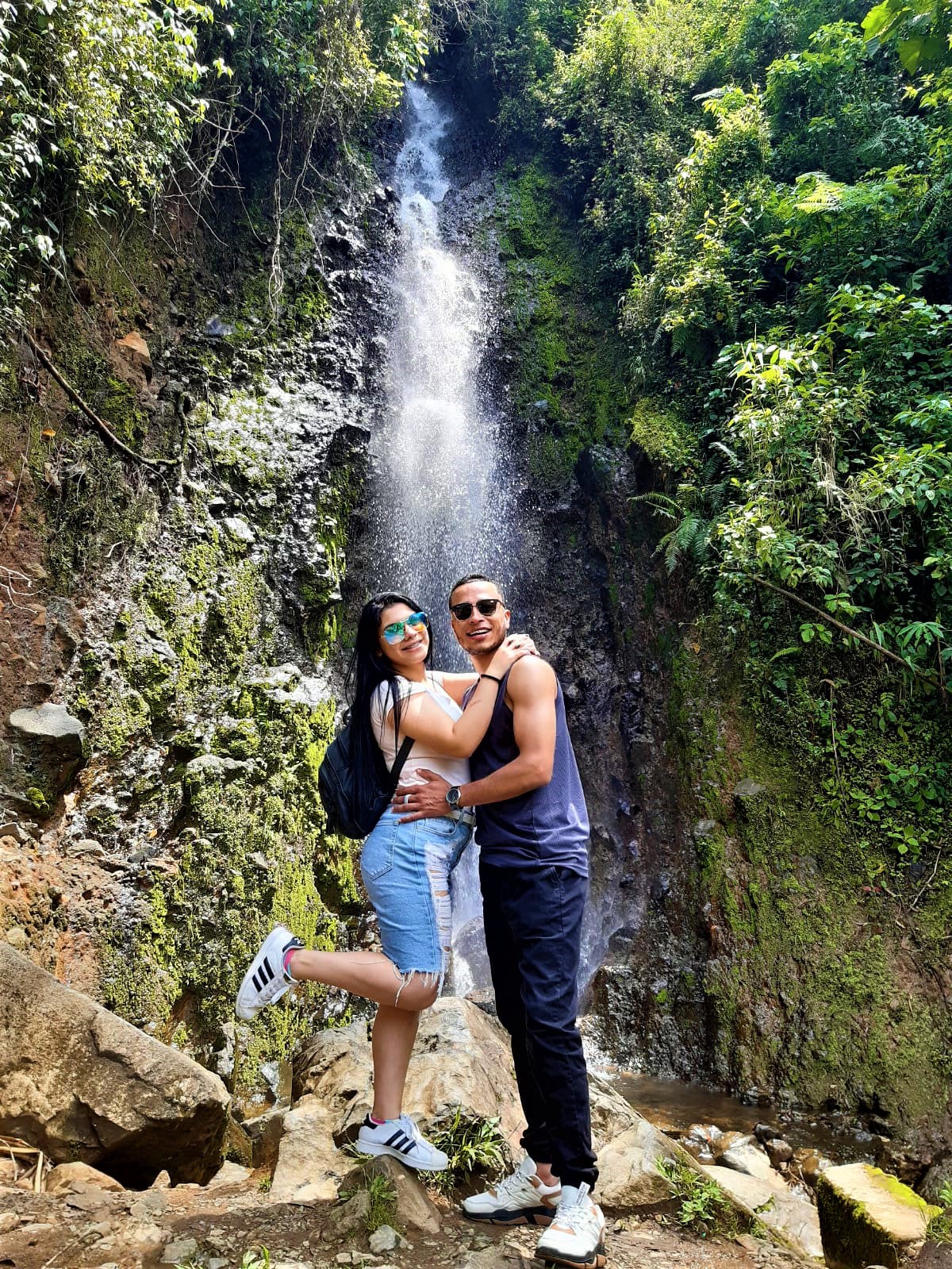 Cascada del amor jardín