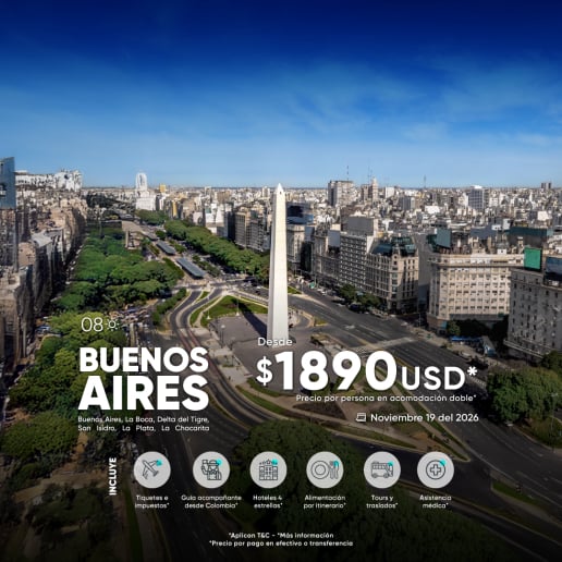 BUENOS AIRES DESDE MEDELLIN