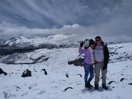 Nevado Santa isabel